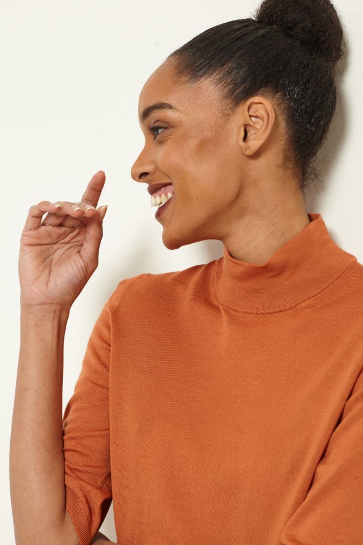 Dolcevita a maniche corte Fashion Market