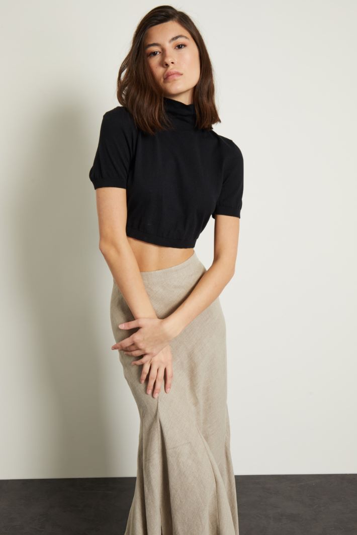 Crop top in maglia Fashion Market Crop top in maglia Fashion Market