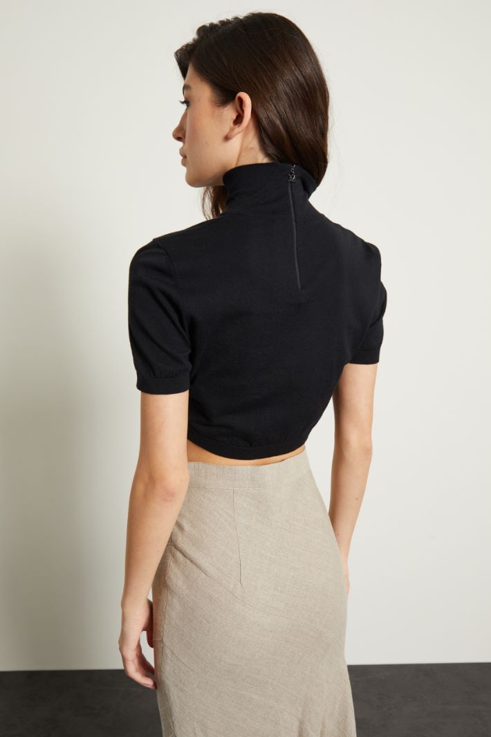 Crop top in maglia Fashion Market Crop top in maglia Fashion Market