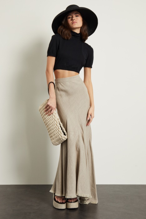 Crop top in maglia Fashion Market