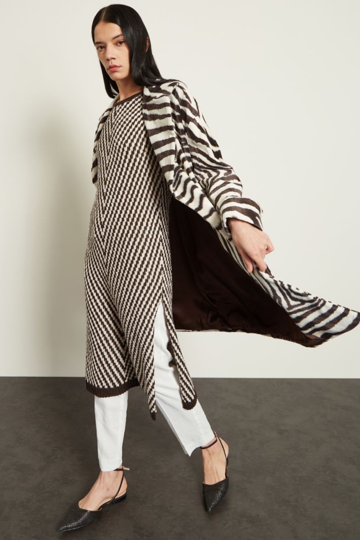 Abito smanicato in maglia Fashion Market Abito smanicato in maglia Fashion Market