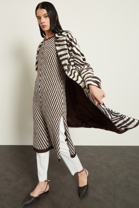 Abito smanicato in maglia Fashion Market