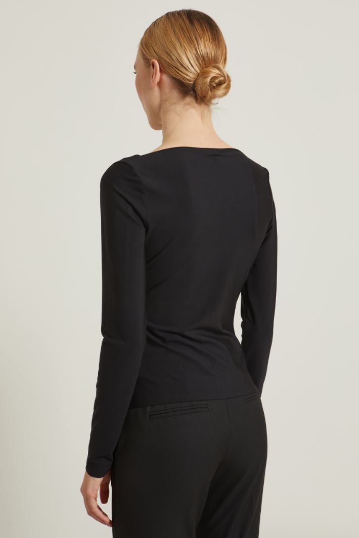 Top incrociato in jersey Fashion Market Top incrociato in jersey Fashion Market