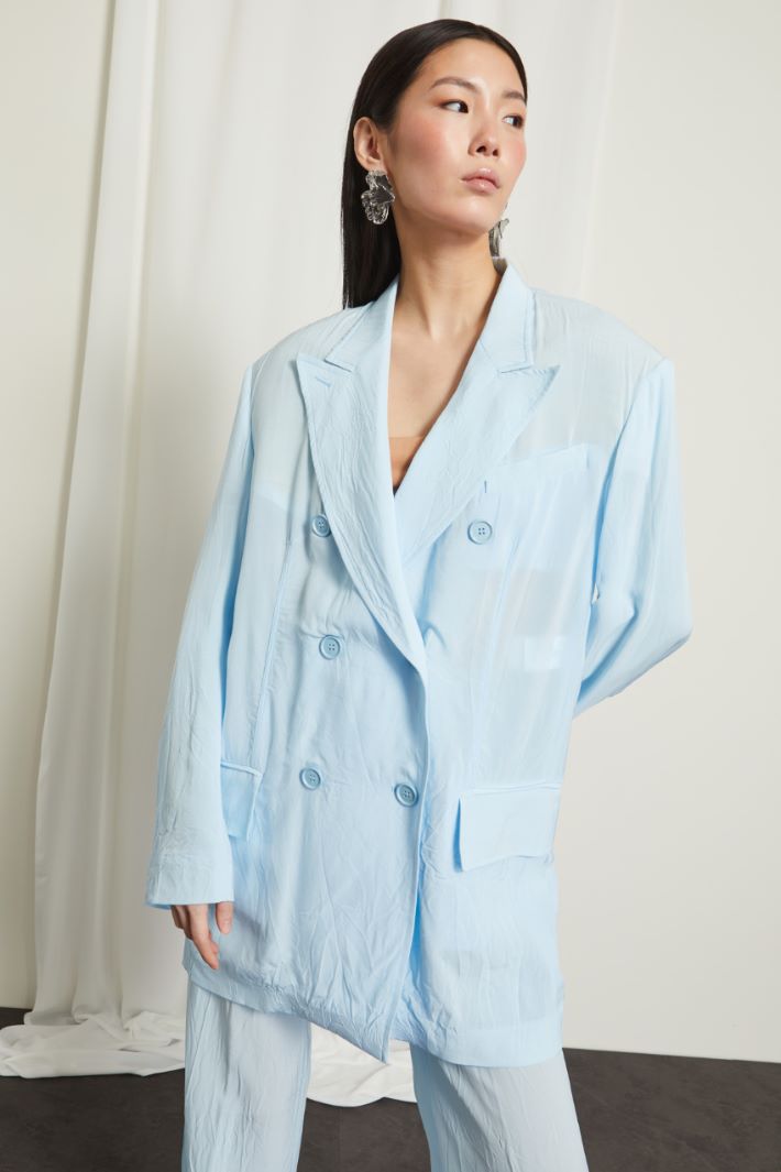 Blazer oversize in viscosa Fashion Market Blazer oversize in viscosa Fashion Market