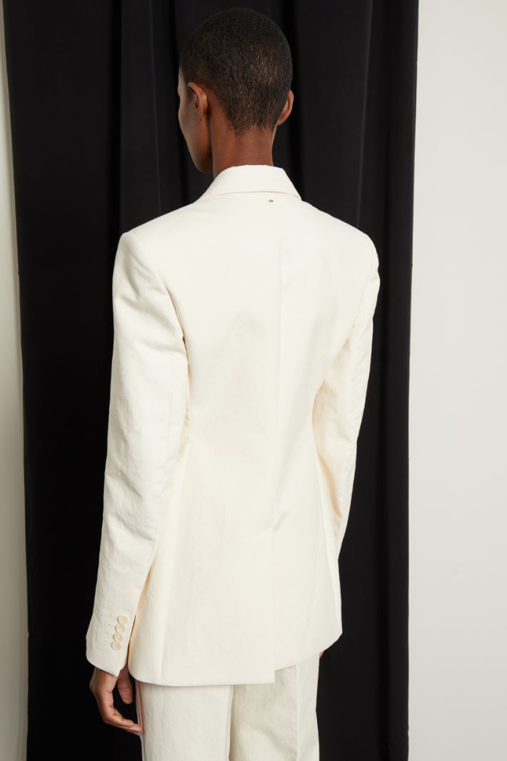 Blazer aderente in cotone Fashion Market