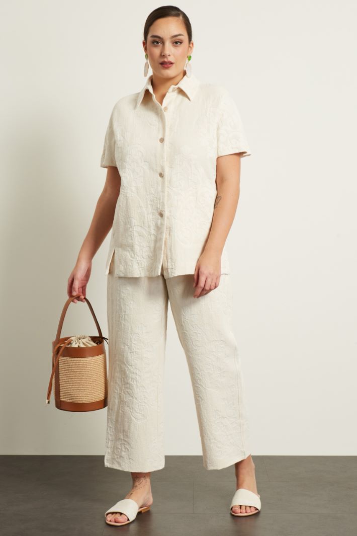 Casacca jacquard in cotone Fashion Market