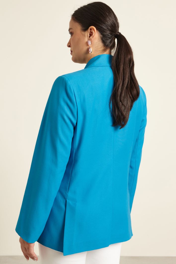 Blazer doppiopetto in viscosa  Fashion Market