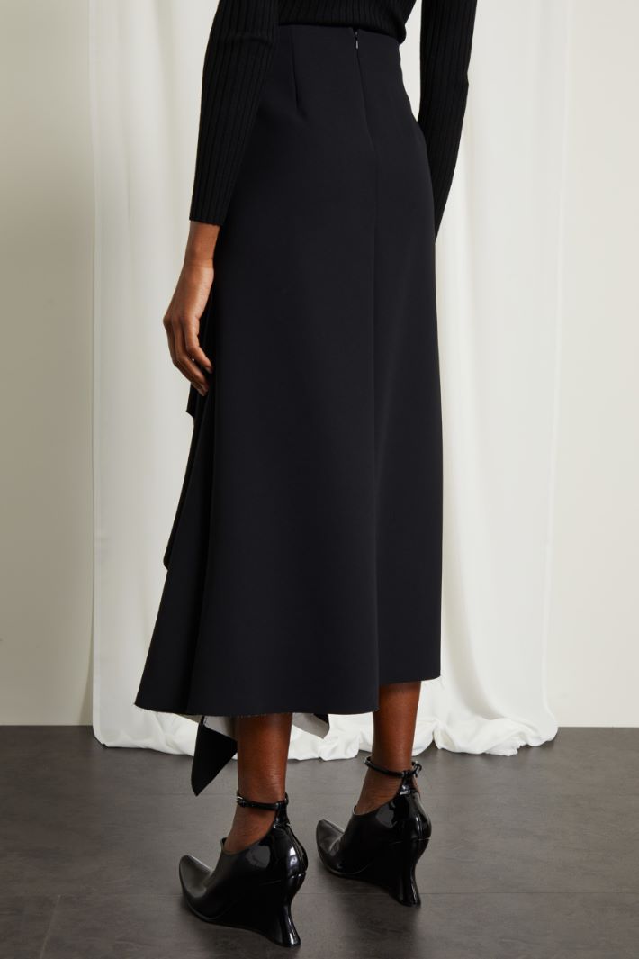 Gonna lunga con volant Fashion Market