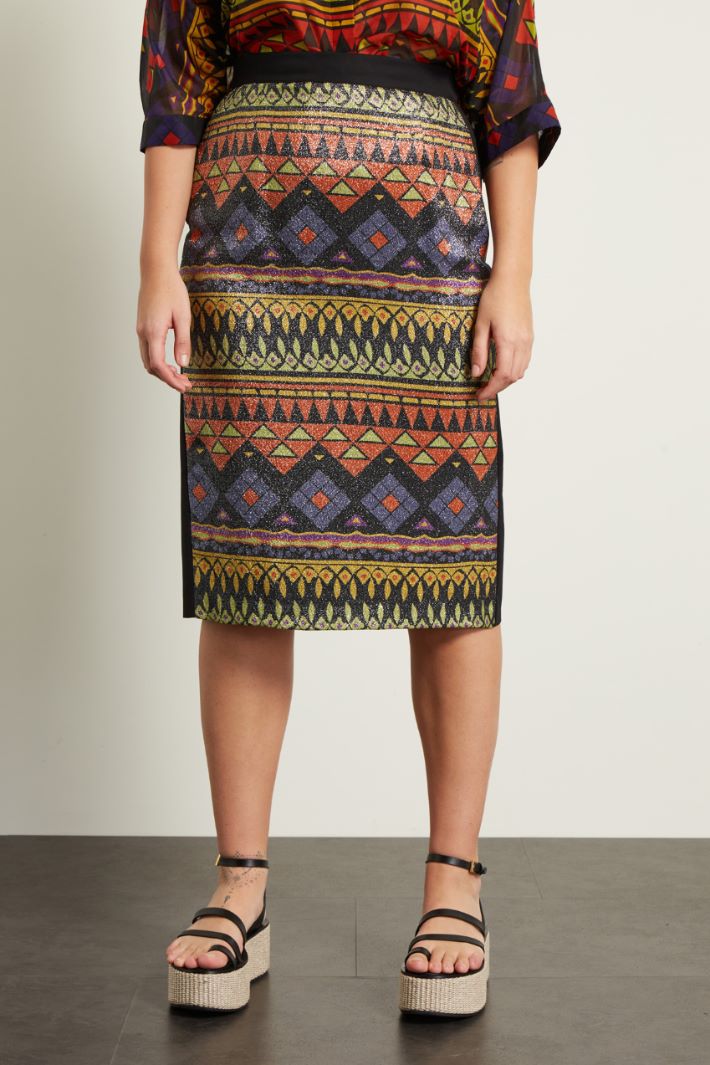 Gonna a tubino in cotone  Fashion Market