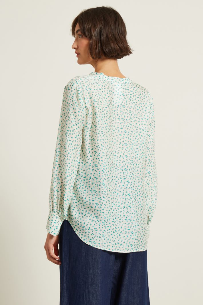 Blusa in raso martellato Fashion Market