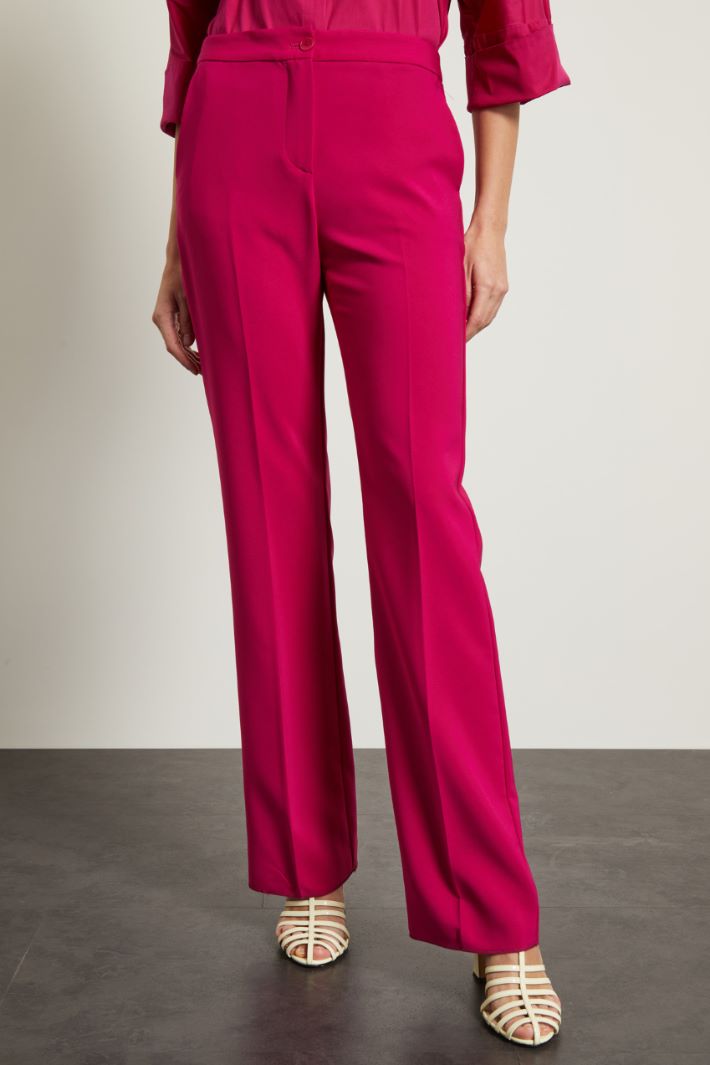 Pantaloni dritti in jersey Fashion Market