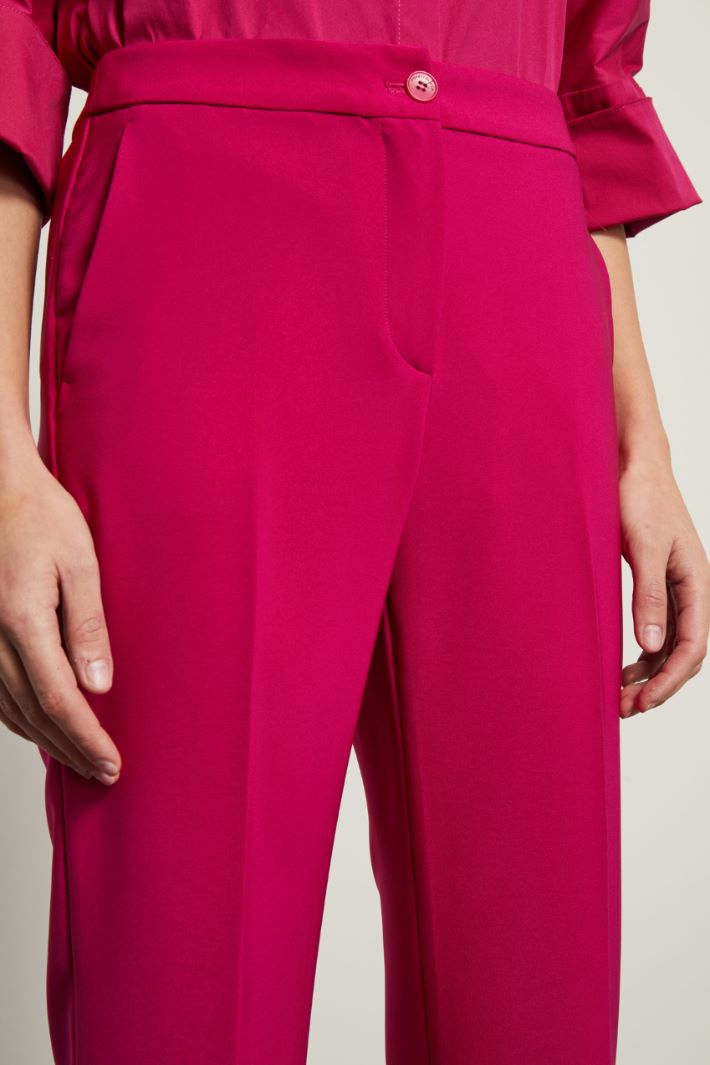 Pantaloni dritti in jersey Fashion Market