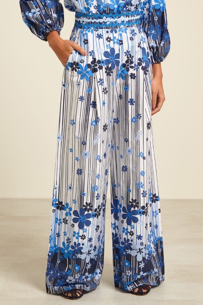 Pantaloni con passamaneria Fashion Market