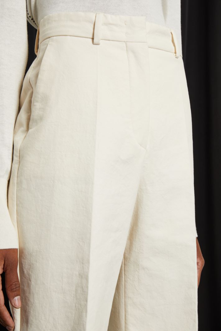 Pantaloni a palazzo in cotone Fashion Market