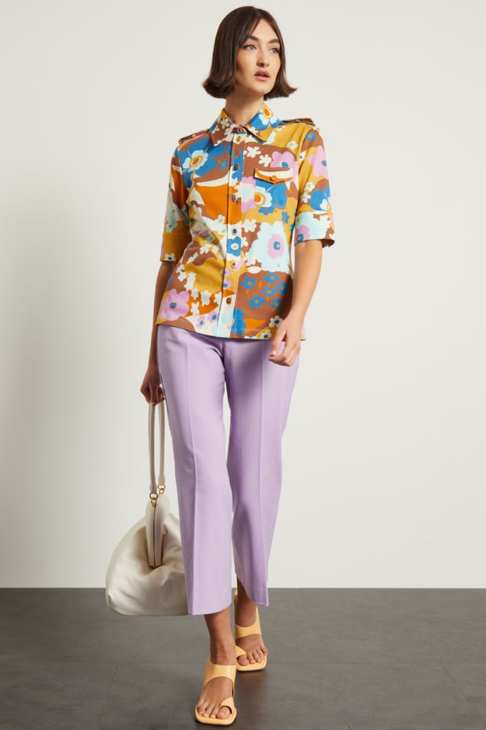 Pantaloni a trombetta Fashion Market