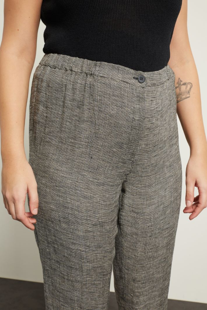 Pantaloni dritti in lino Fashion Market Pantaloni dritti in lino Fashion Market