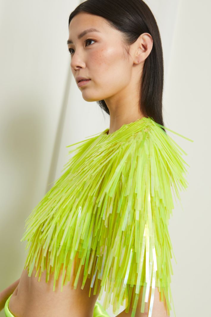 Top con paillettes e perline Fashion Market