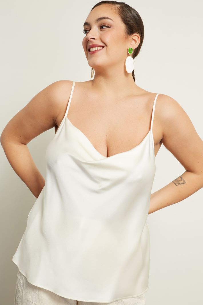 Top in raso Fashion Market