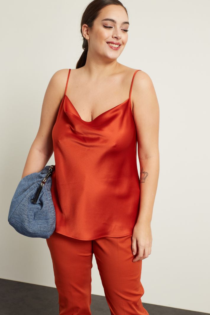 Top in raso Fashion Market