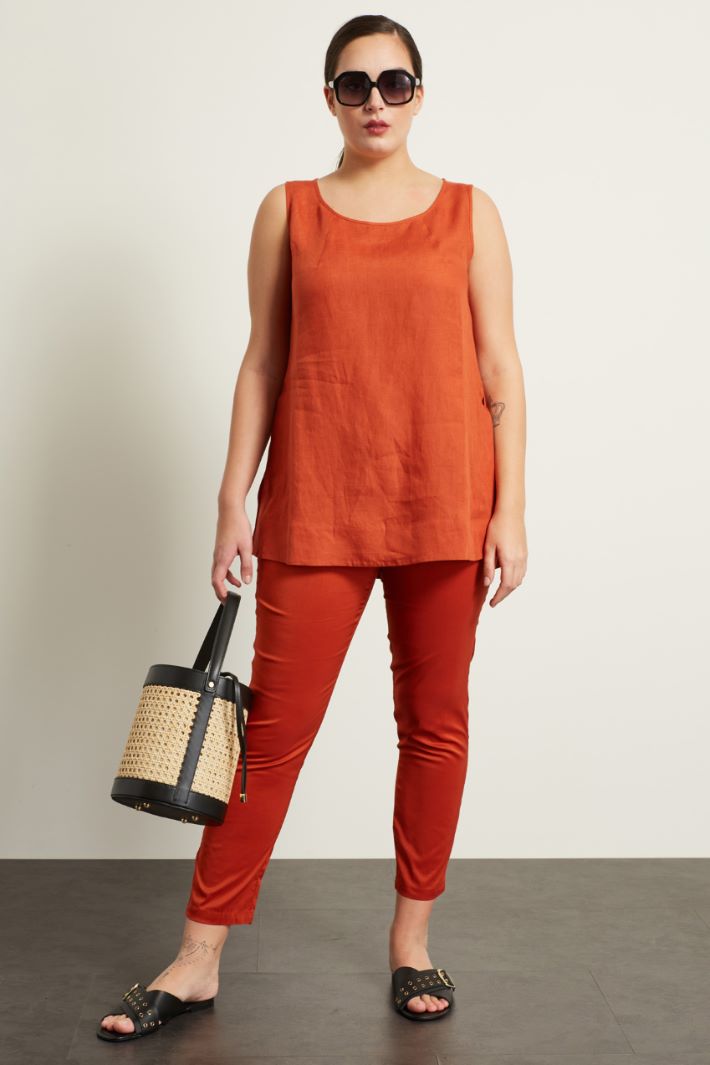 Top con spalline spesse Fashion Market