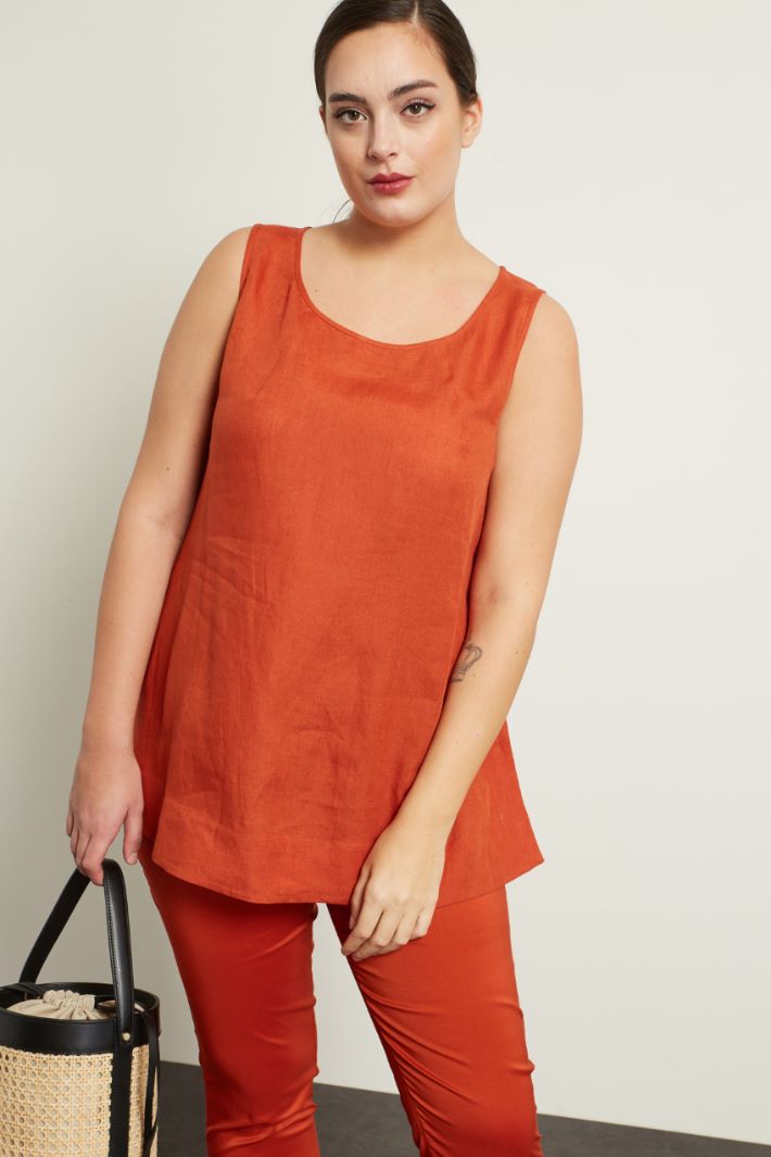 Top con spalline spesse Fashion Market