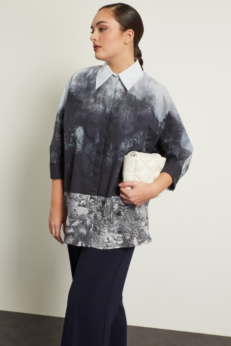 Camicia con maniche a kimono Fashion Market