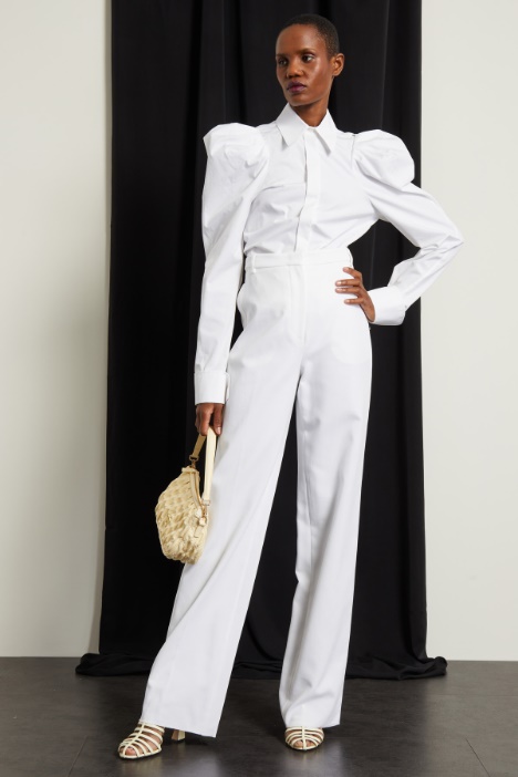 Camicia con maniche a sbuffo Fashion Market