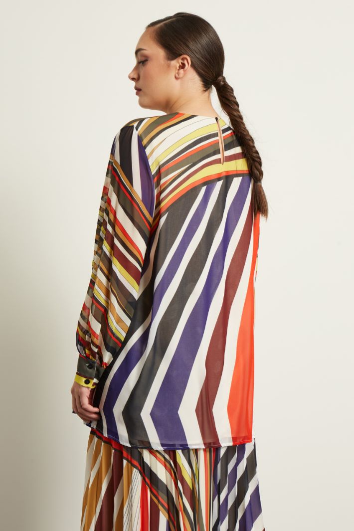 Blusa in georgette  Fashion Market