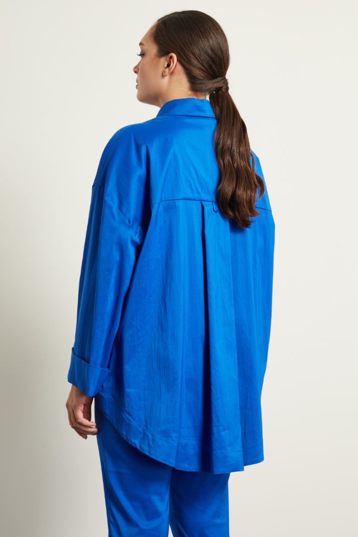 Camicia in raso di cotone Fashion Market