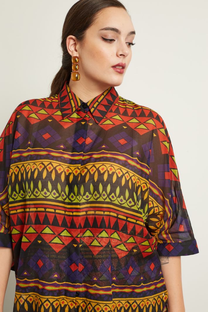 Casacca con spacchetti stondati Fashion Market