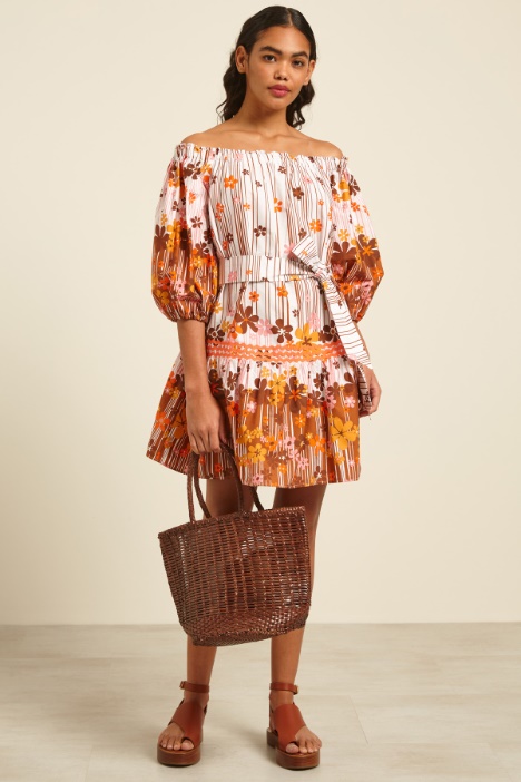 Abito con maniche a palloncino Fashion Market