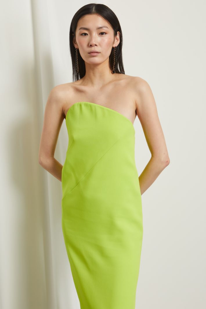 Abito lungo in viscosa  Fashion Market