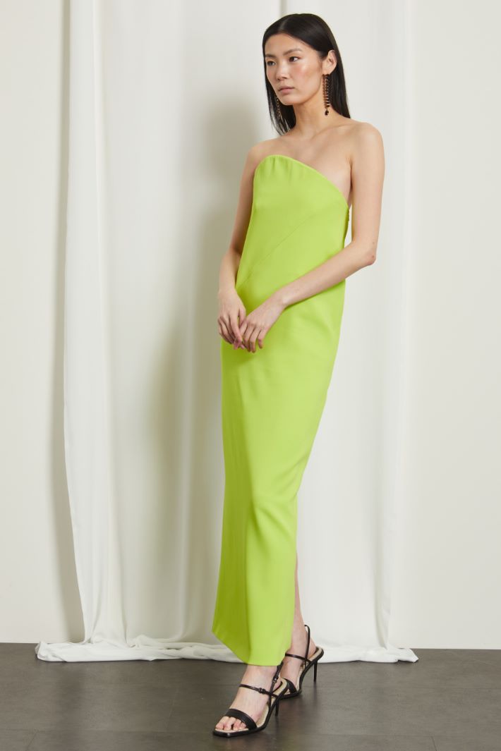 Abito lungo in viscosa  Fashion Market