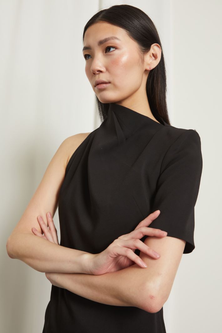 Mini abito asimmetrico Fashion Market