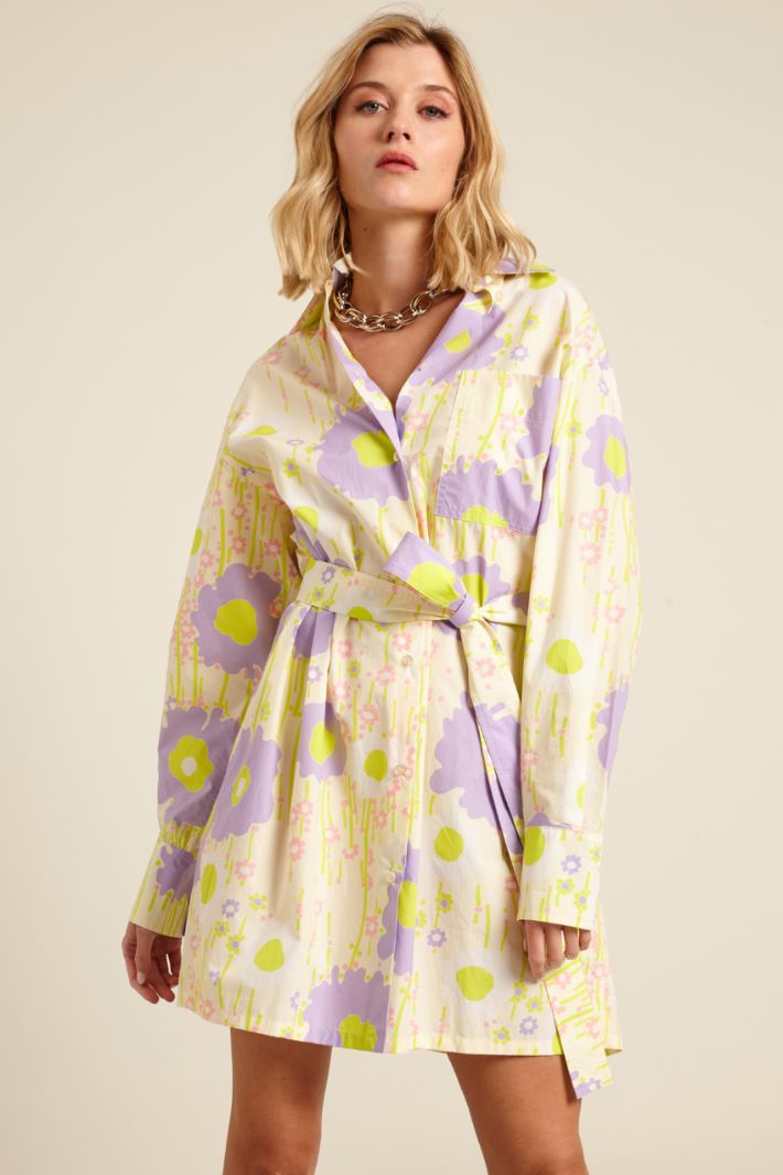 Chemisier corto stampato Fashion Market