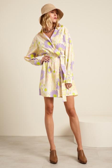 Chemisier corto stampato Fashion Market