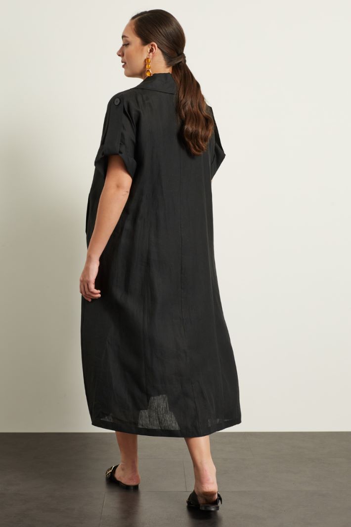 Abito doppiopetto in lino Fashion Market