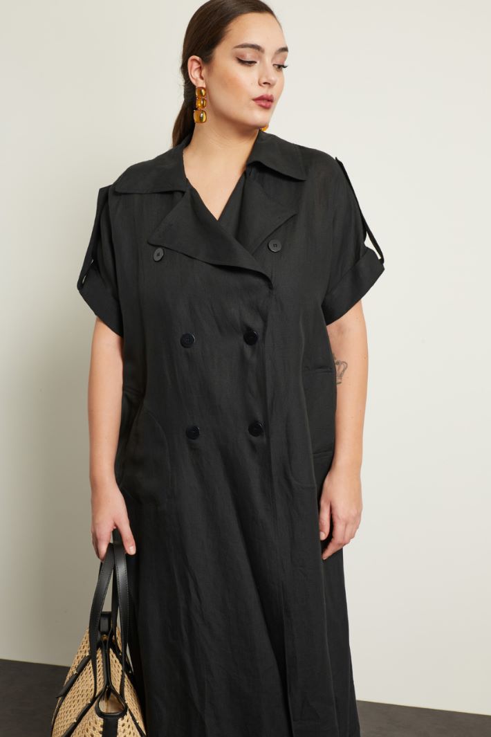 Abito doppiopetto in lino Fashion Market