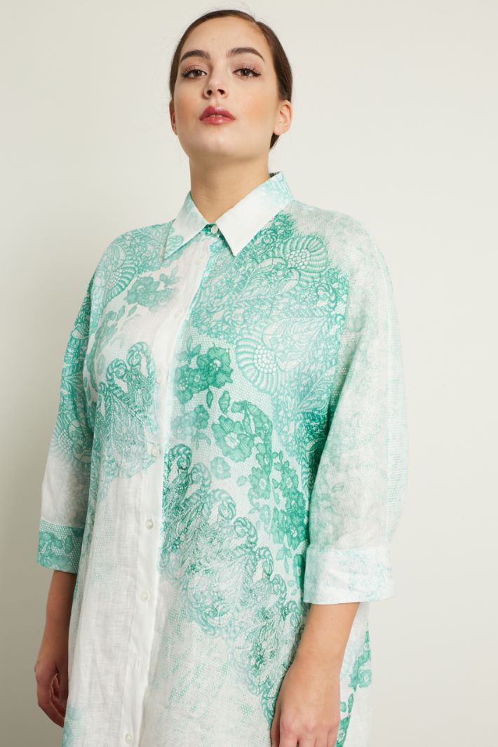 Chemisier con spacchi al fondo  Fashion Market