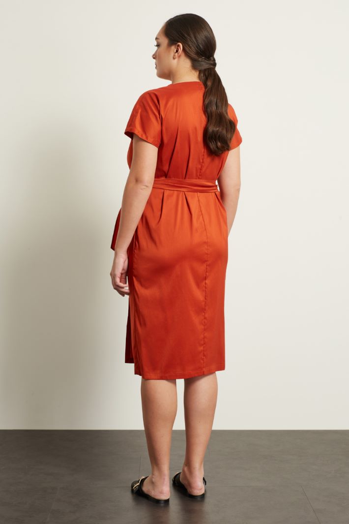 Abito a portafoglio in cotone Fashion Market