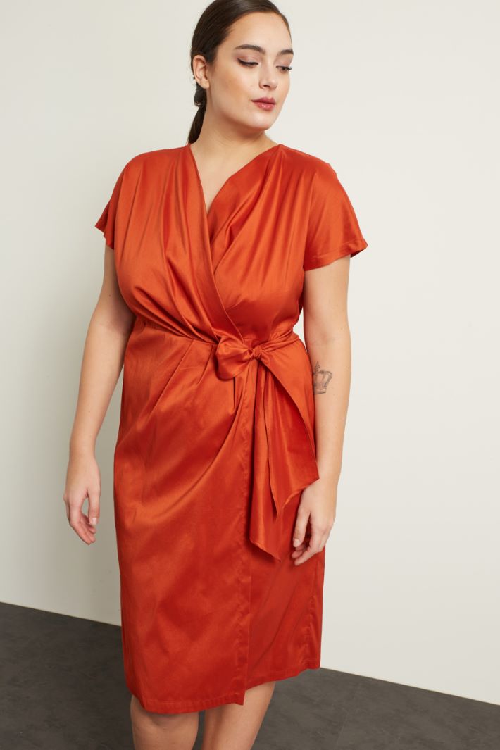 Abito a portafoglio in cotone Fashion Market