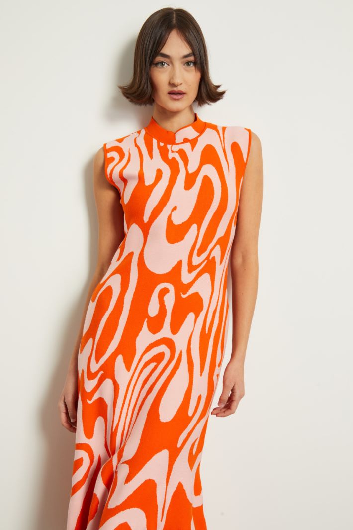 Abito a sirena in maglia Fashion Market