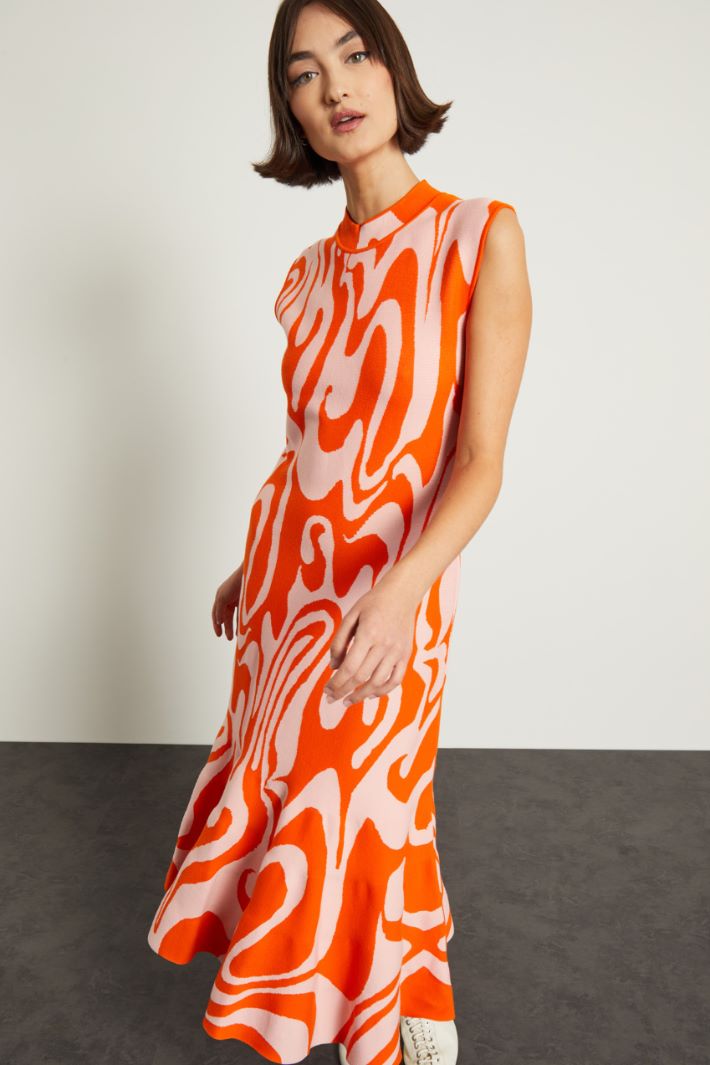 Abito a sirena in maglia Fashion Market