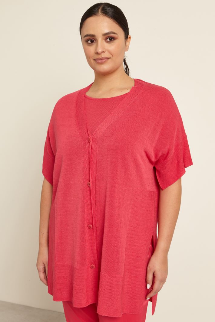 Cardigan con maniche corte Fashion Market Cardigan con maniche corte Fashion Market