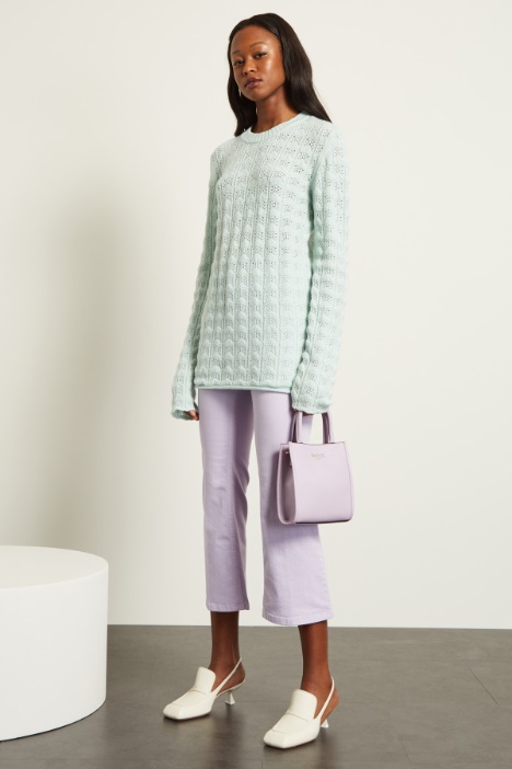 Maglia con motivo traforato Fashion Market