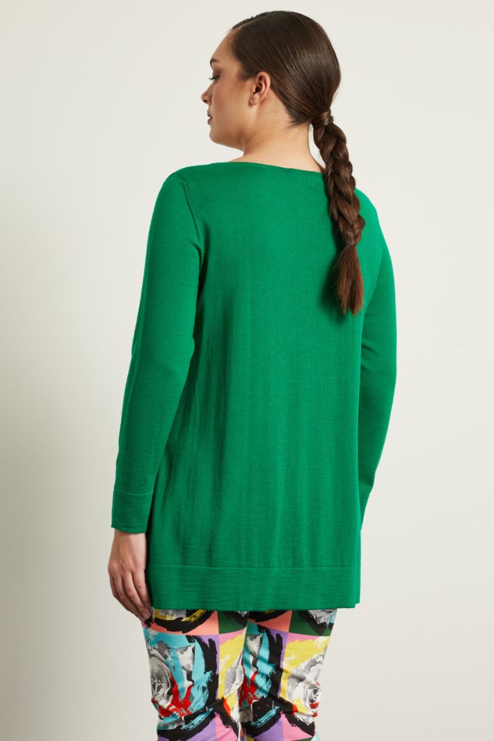 Maglia in lana con spacchi Fashion Market Maglia in lana con spacchi Fashion Market