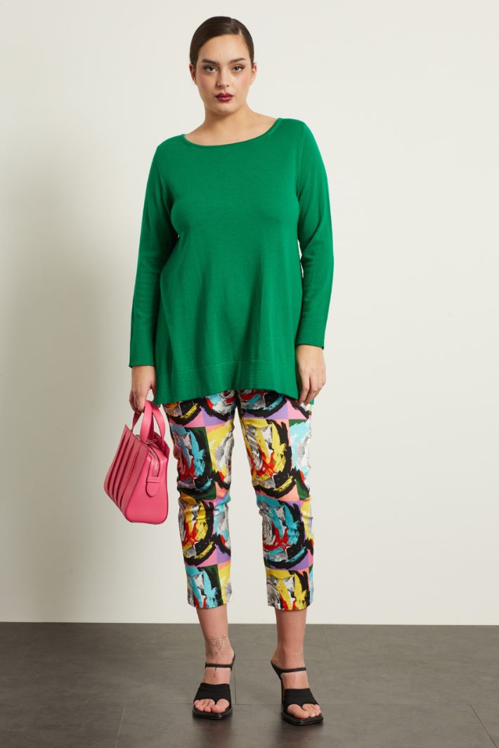 Maglia in lana con spacchi Fashion Market Maglia in lana con spacchi Fashion Market