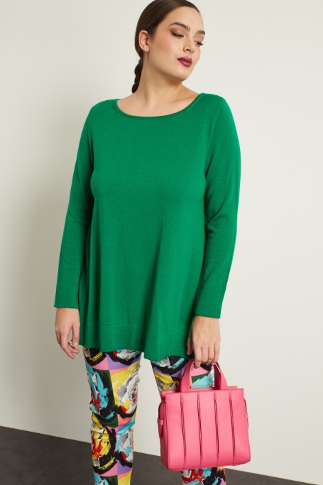 Maglia in lana con spacchi  Fashion Market