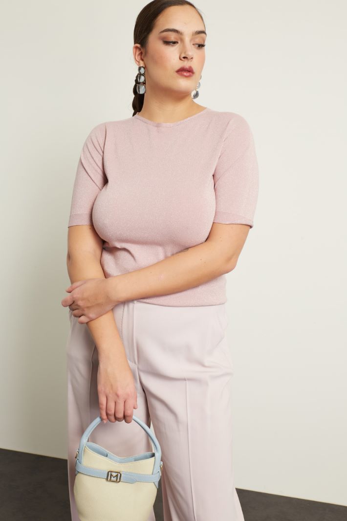 Top in filato lamè Fashion Market Top in filato lamè Fashion Market