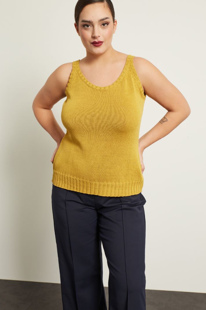 Top in maglia Fashion Market